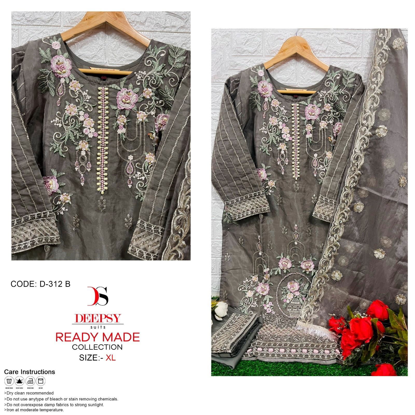 Deepsy 312 Readymade Pakistani Suits Catalog